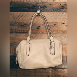 Tan Zippered Relic by Fossil Handbag